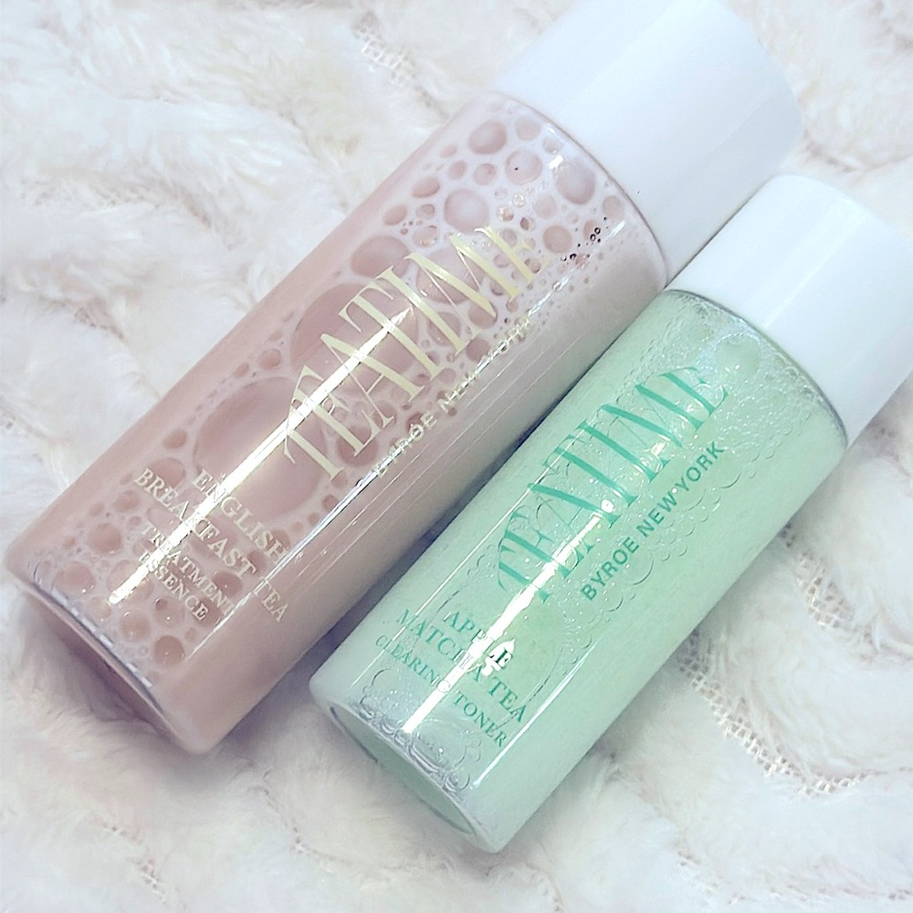 2pc “BYROE” NY Tonic Set: Apple Matcha Tea Clearing Toner +English Breakfast Tea